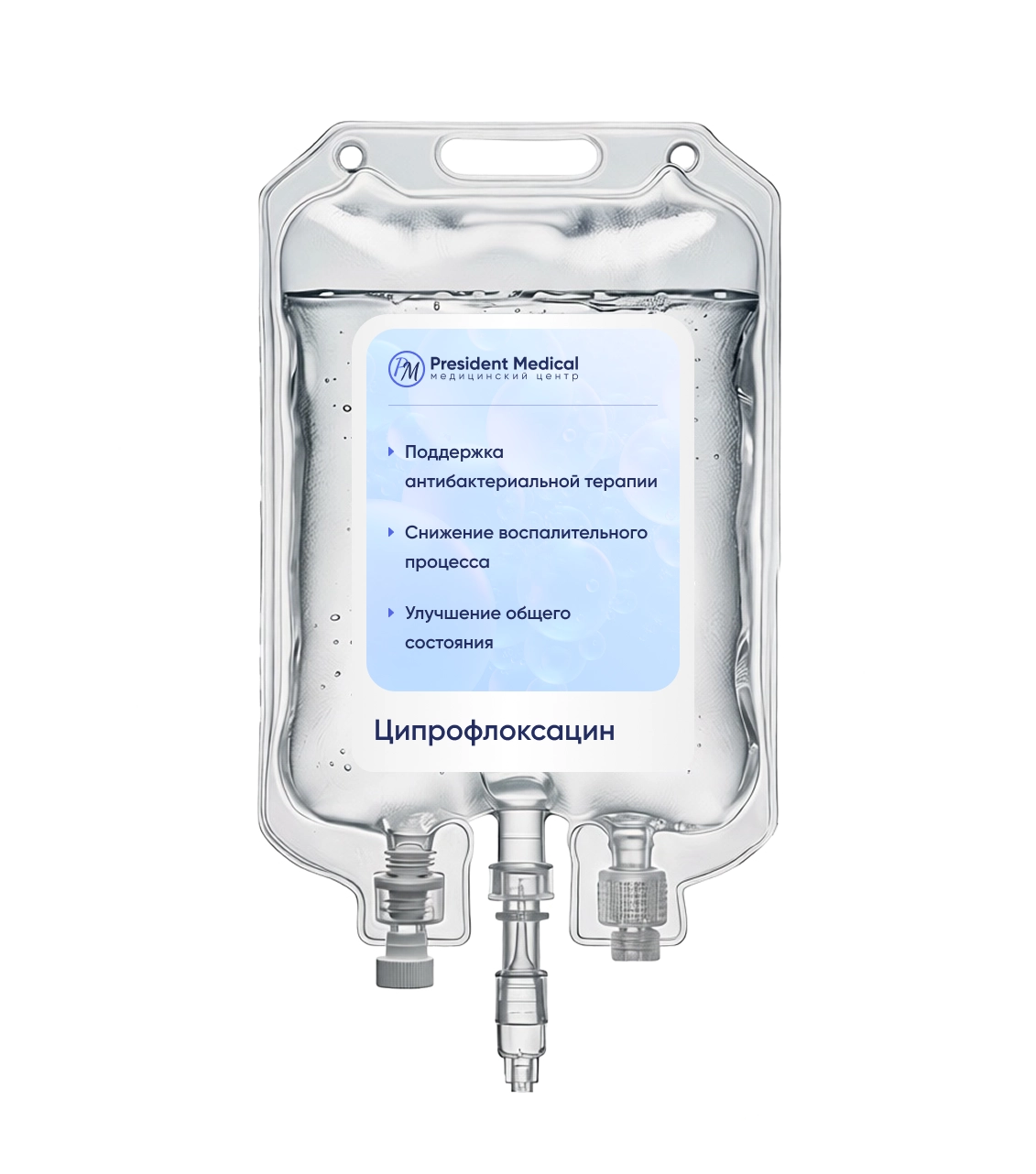 Капельница Ципрофлоксацин